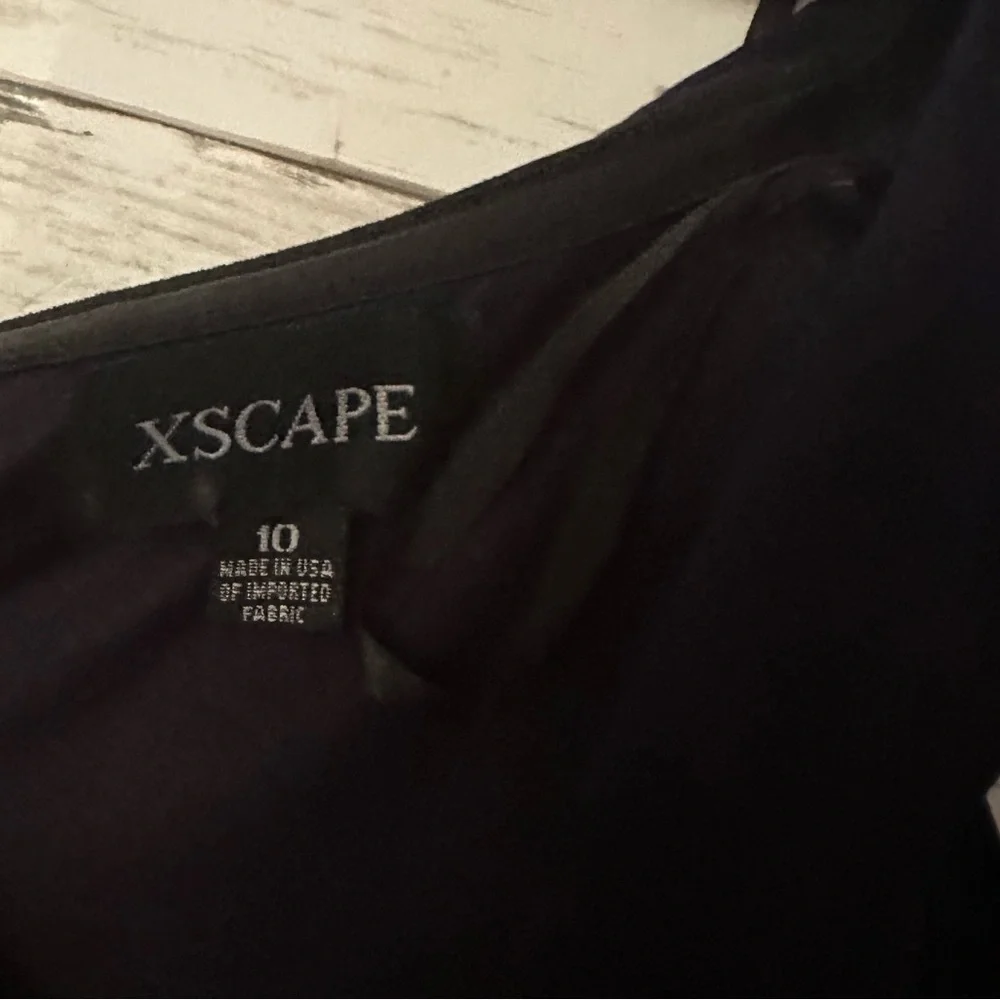 XSCAPE Floral Print Off-The- Shoulder Mermaid Gown Dress Size 10 - Picture 8 of 8